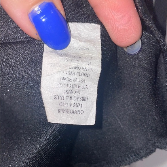 Ces Femme Pink and Red Sheath Dress with Bell Sleeves - Picture 7 of 7